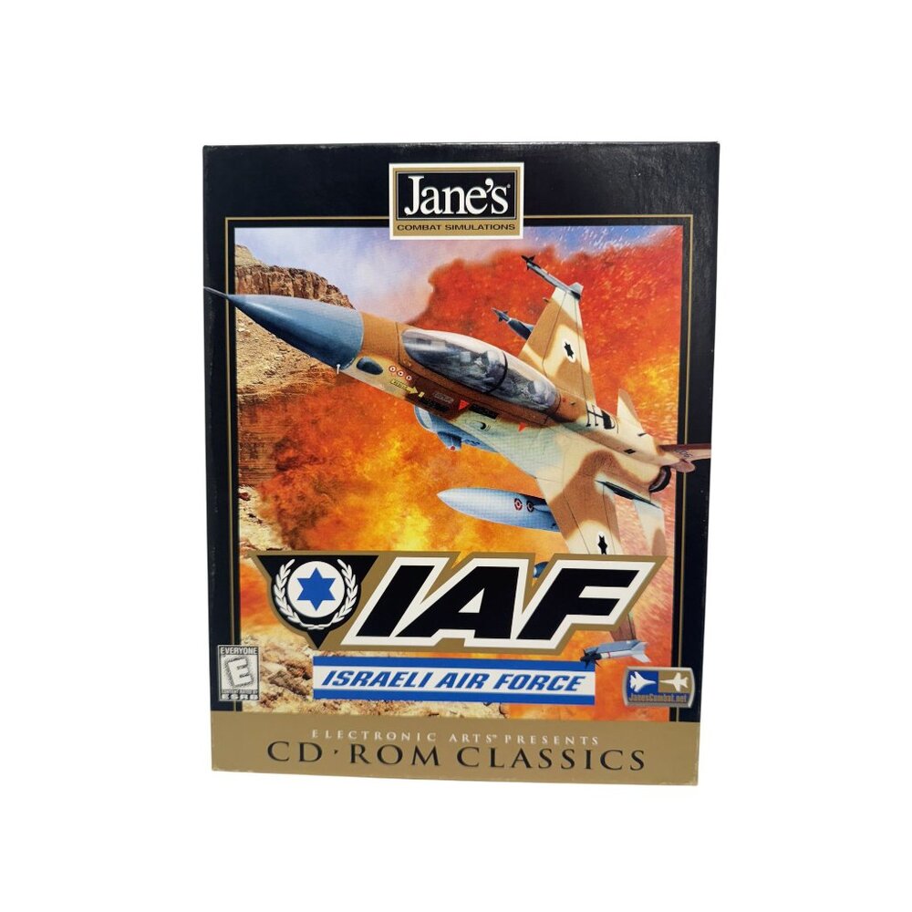 Jane's Combat Simulations: IAF Israeli Air Force  PC CD-ROM 1998 Electronic Arts